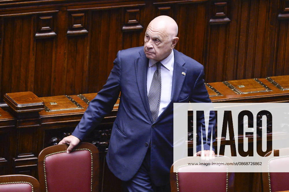 IPA89364979 - Rome, Chamber of Deputies: Electoral Law, explanations of vote, and vote of confidence on Article 1; photo by Carlo Nordio