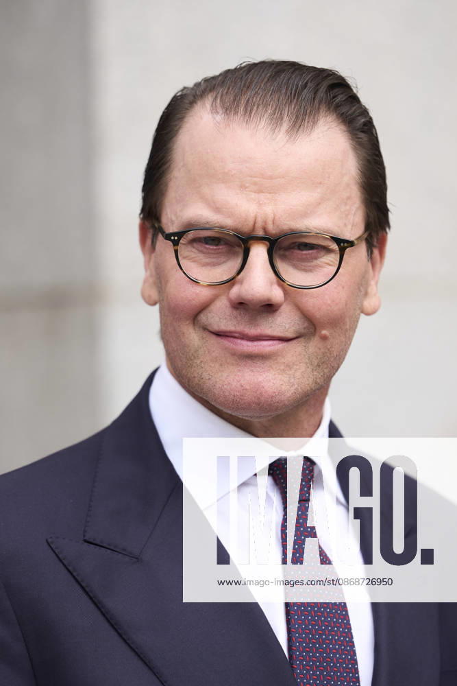 Museum Prince Daniel of Sweden attended the re-inauguration of Queen Christinas sculpture collection at the Museo del Prado, Madrid. No Spain Â