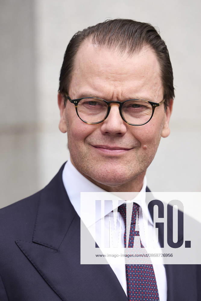 Museum Prince Daniel of Sweden attended the re-inauguration of Queen Christinas sculpture collection at the Museo del Prado, Madrid. No Spain Â