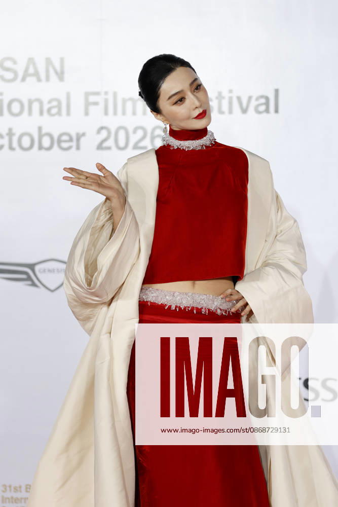 Stars gather at busan international film festival in south korea Chinese actress Fan Bingbing poses for photographs during a photocall ahead of the opening ceremony of the 31st Busan International Film Festival (BIFF) at the Busan Cinema Center in Busan, South Korea, on October 06, 2026. Busan South Korea