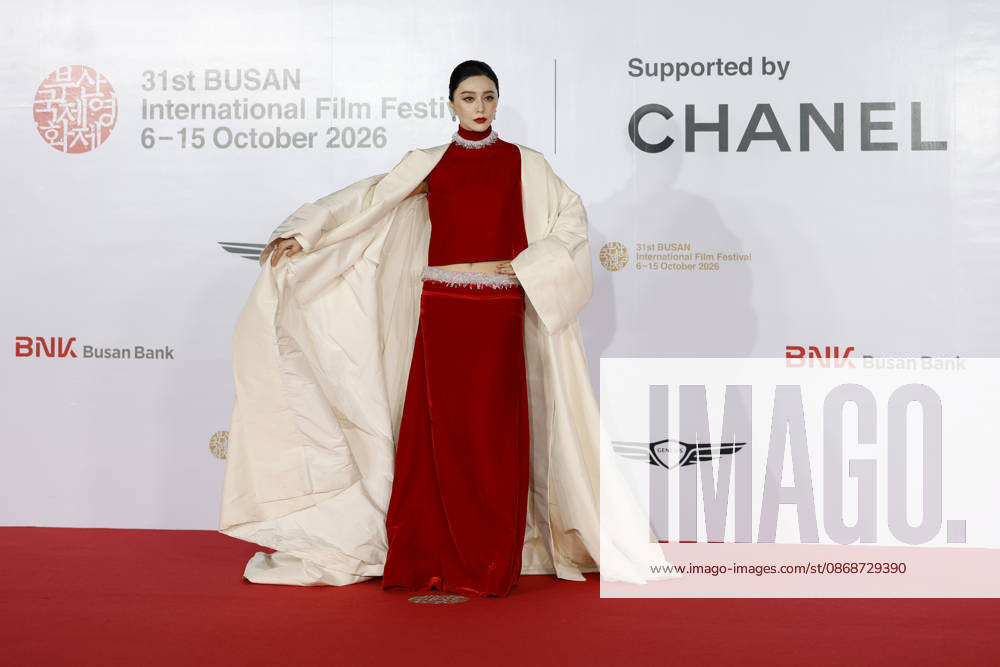 Stars gather at busan international film festival in south korea Chinese actress Fan Bingbing poses for photographs during a photocall ahead of the opening ceremony of the 31st Busan International Film Festival (BIFF) at the Busan Cinema Center in Busan, South Korea, on October 06, 2026. Busan South Korea