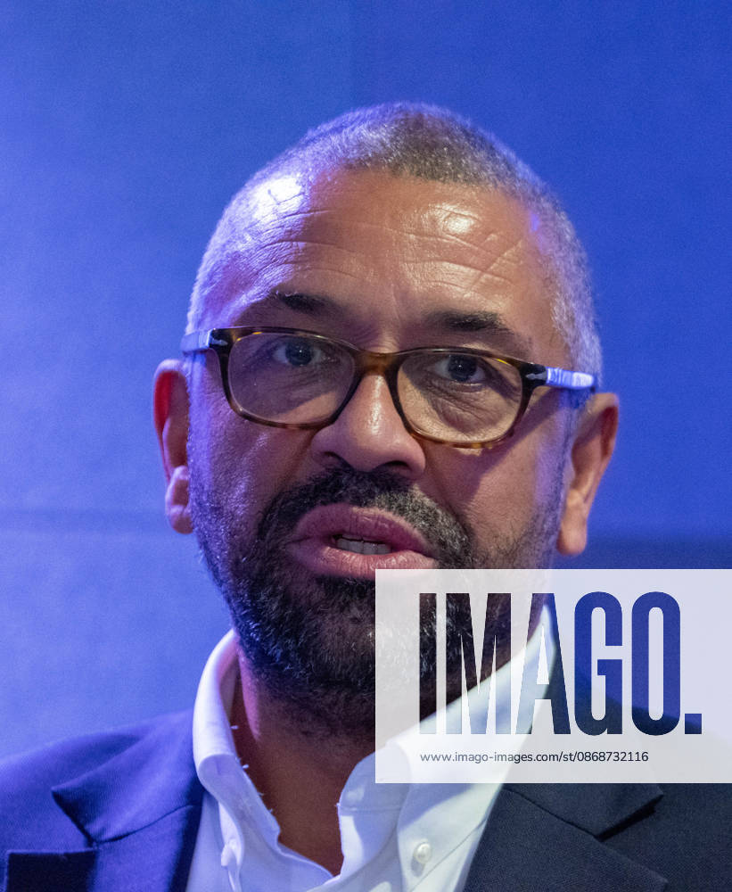 Candidate for Mayor of London James Cleverly in Birmingham, UK - 06 Oct 2026 Mayor candidate of London, Sir James Cleverly delivers a keynote policy speech on housing development and planning inside the auditorium at the Conservative Party Conference. Cleverly outlined proposals targeting homes affordability, brownfield regeneration, infrastructure zoning, and reforms to the London Plan. Birmingham United Kingdom