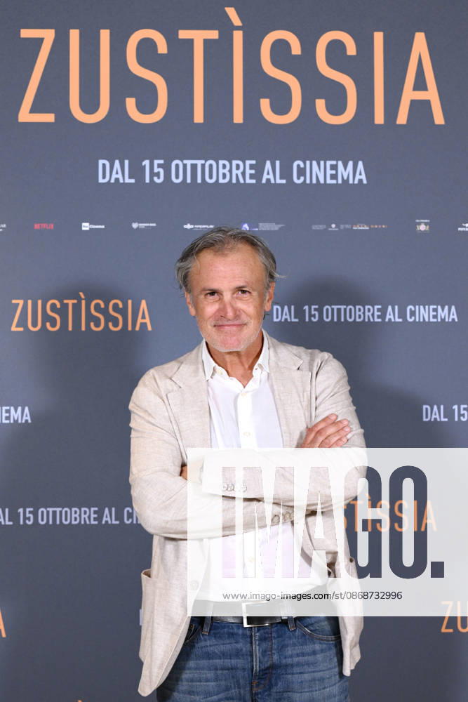 Fabrizio Ferracane during the photocall for the presentation of the film Zustissia, inspired by the true story of the longest miscarriage of justice in Italian history, 33 years of wrongful imprisonment. Rome, October 6, 2026 Rome Italy - ZUMAa289 20261006_zia_a289_039