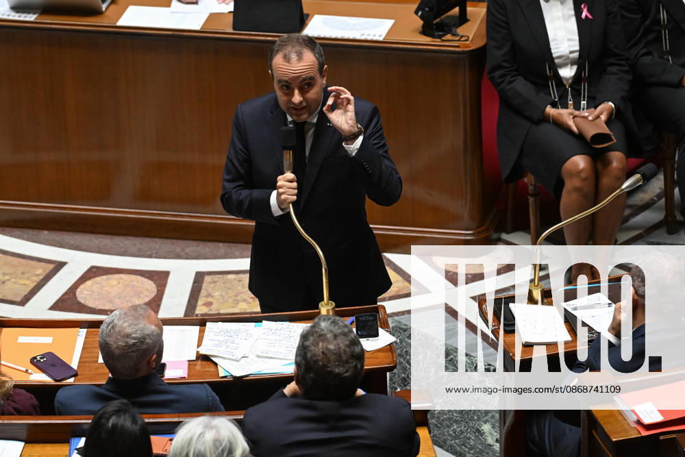 Question Time in the National Assembly French Prime Minister Sébastien Lecornu Question Time in the National Assembly Paris 460252 October 6, 2026 Paris, France