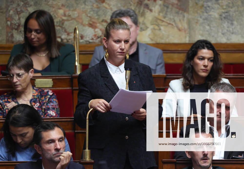 AssembleÌe Nationale - QAG du 6 octobre 2026 Mathilde Panot Sà ance des Questions d Actualità s au Gouvernement à l AssembleÌe Nationale à Paris, le 6 octobre 2026. Current Affairs Question Period with the Government at the National Assembly in Paris