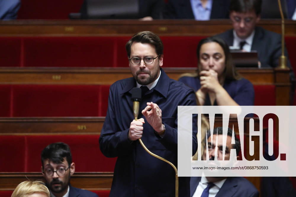 AssembleÌe Nationale - QAG du 6 octobre 2026 Benjamin Lucas-Lundy Sà ance des Questions d Actualità s au Gouvernement à l AssembleÌe Nationale à Paris, le 6 octobre 2026. Current Affairs Question Period with the Government at the National Assembly in Paris