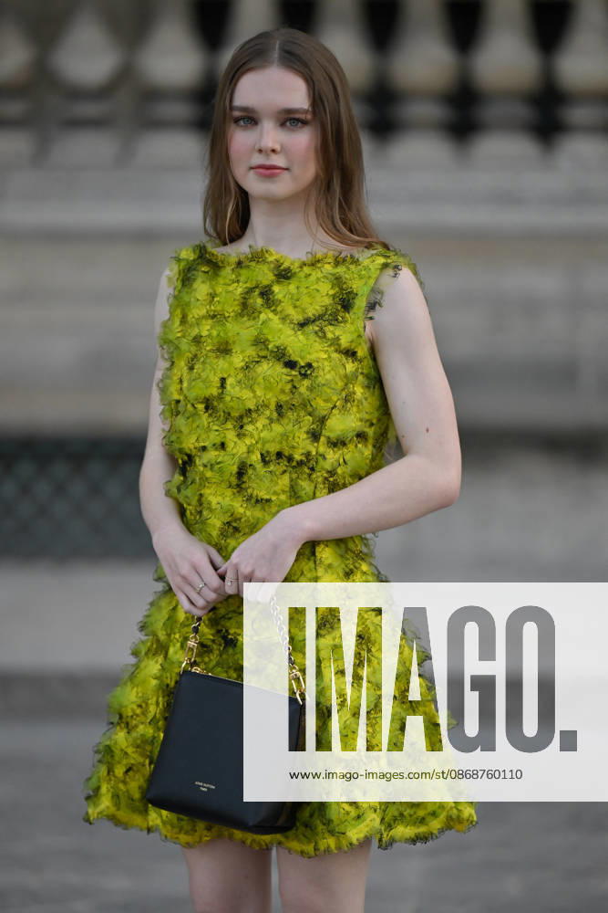 PFW Louis Vuitton Outside Arrivals Summer H. Howell arriving at Louis Vuitton show during Paris Fashion Week, in Paris, France on 6 October 2026. Photo by Julien Reynaud APS-Medias ABACAPRESS.COM Paris France