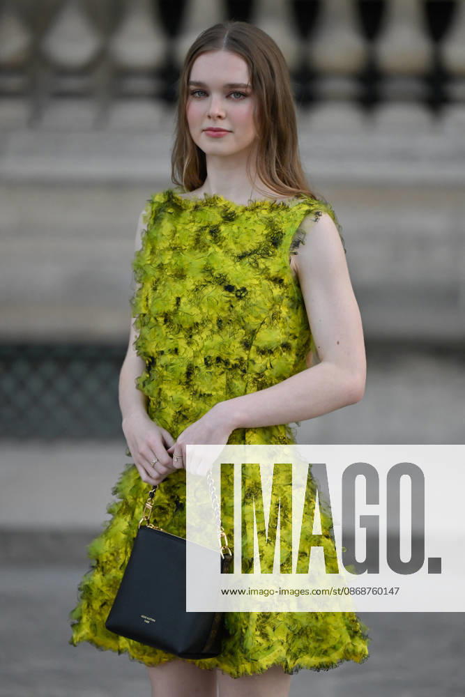 PFW Louis Vuitton Outside Arrivals Summer H. Howell arriving at Louis Vuitton show during Paris Fashion Week, in Paris, France on 6 October 2026. Photo by Julien Reynaud APS-Medias ABACAPRESS.COM Paris France