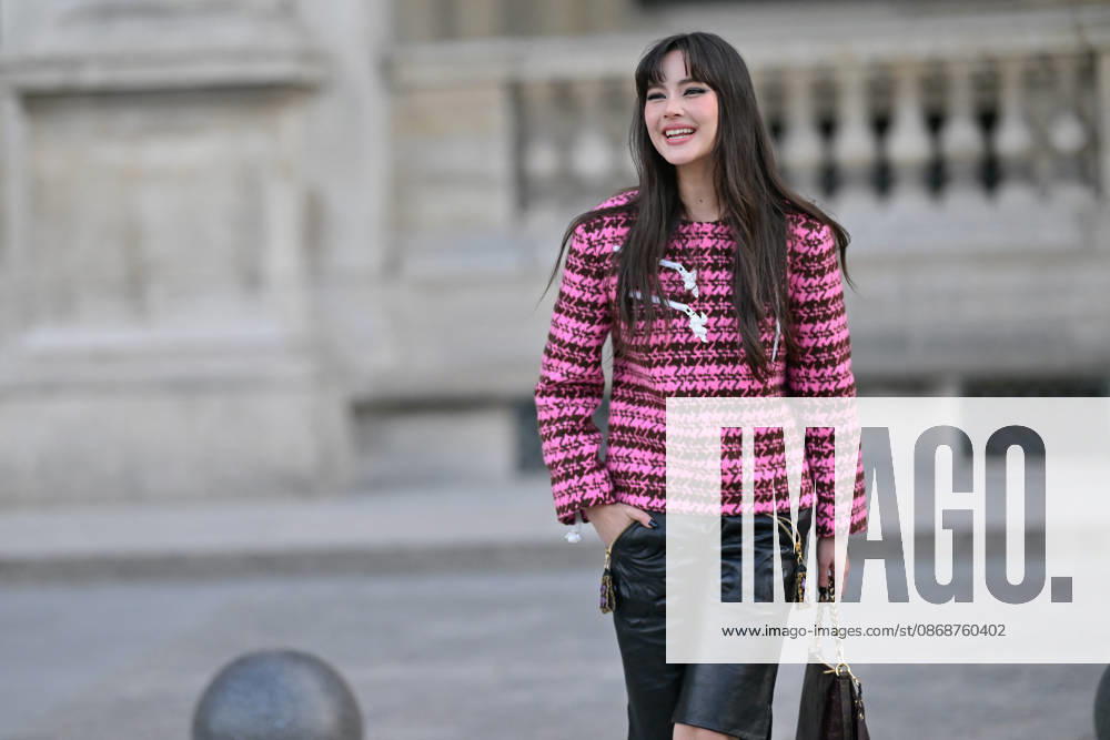 PFW Louis Vuitton Outside Arrivals Urassaya Sperbund arriving at Louis Vuitton show during Paris Fashion Week, in Paris, France on 6 October 2026. Photo by Julien Reynaud APS-Medias ABACAPRESS.COM Paris France
