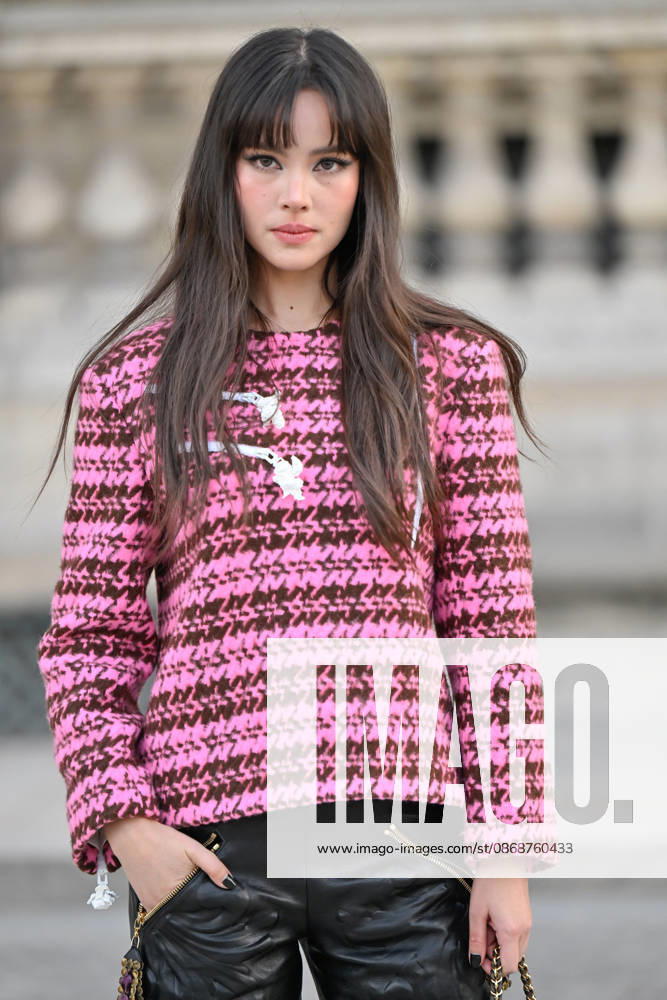 PFW Louis Vuitton Outside Arrivals Urassaya Sperbund arriving at Louis Vuitton show during Paris Fashion Week, in Paris, France on 6 October 2026. Photo by Julien Reynaud APS-Medias ABACAPRESS.COM Paris France