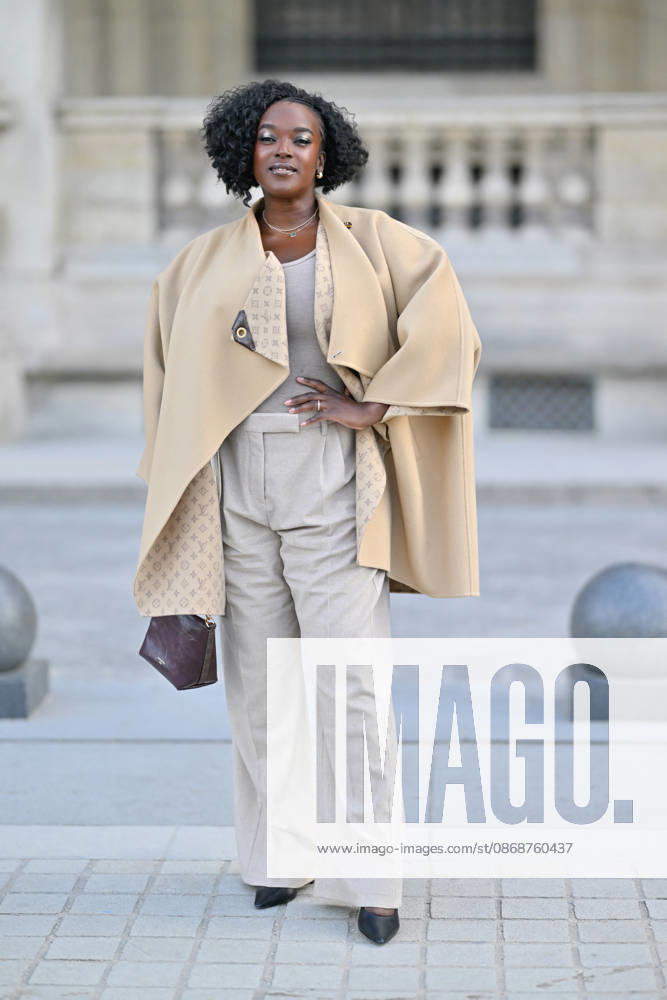 PFW Louis Vuitton Outside Arrivals Wunmi Mosaku arriving at Louis Vuitton show during Paris Fashion Week, in Paris, France on 6 October 2026. Photo by Julien Reynaud APS-Medias ABACAPRESS.COM Paris France