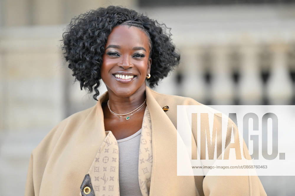 PFW Louis Vuitton Outside Arrivals Wunmi Mosaku arriving at Louis Vuitton show during Paris Fashion Week, in Paris, France on 6 October 2026. Photo by Julien Reynaud APS-Medias ABACAPRESS.COM Paris France