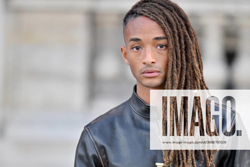 PFW Louis Vuitton Outside Arrivals Jaden Smith arriving at Louis Vuitton show during Paris Fashion Week, in Paris, France on 6 October 2026. Photo by Julien Reynaud APS-Medias ABACAPRESS.COM Paris France