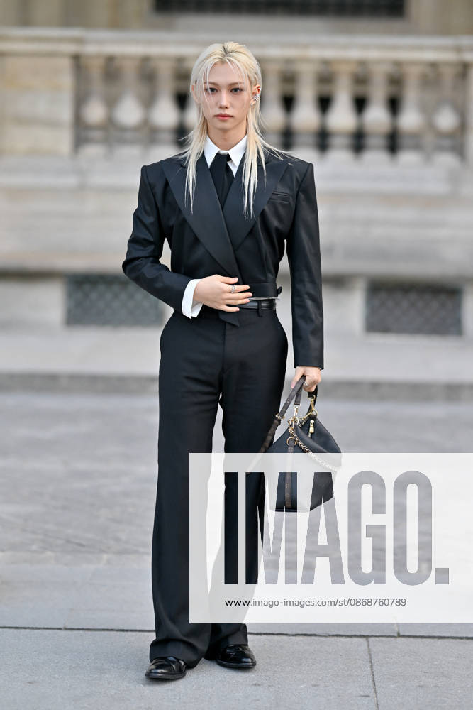 PFW Louis Vuitton Outside Arrivals Felix arriving at Louis Vuitton show during Paris Fashion Week, in Paris, France on 6 October 2026. Photo by Julien Reynaud APS-Medias ABACAPRESS.COM Paris France