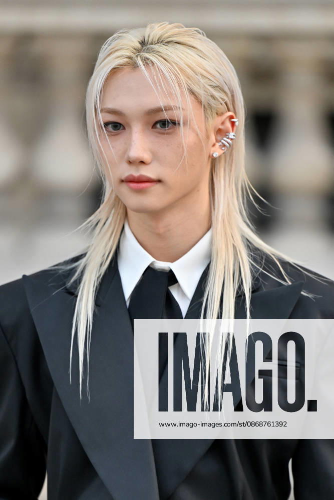 PFW Louis Vuitton Outside Arrivals Felix arriving at Louis Vuitton show during Paris Fashion Week, in Paris, France on 6 October 2026. Photo by Julien Reynaud APS-Medias ABACAPRESS.COM Paris France