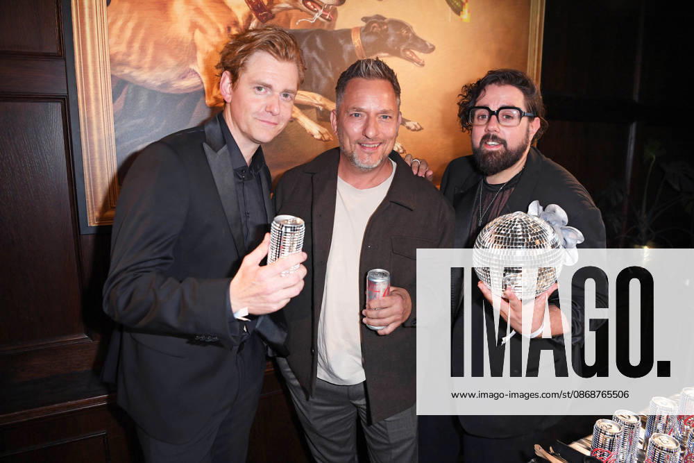 Johannes Heinrichs, Lars Pape, Steven Preisner bei der COKE LIGHT EXPERIENCE X BRUCE DARNELL im Borchardt in Berlin am 06.10.2026
