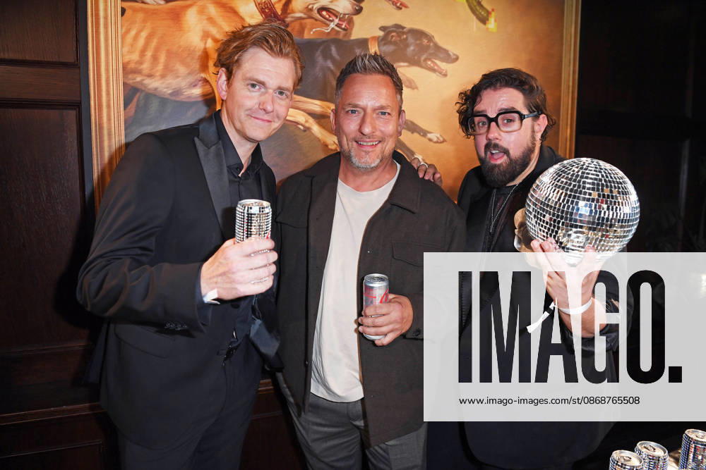Johannes Heinrichs, Lars Pape, Steven Preisner bei der COKE LIGHT EXPERIENCE X BRUCE DARNELL im Borchardt in Berlin am 06.10.2026