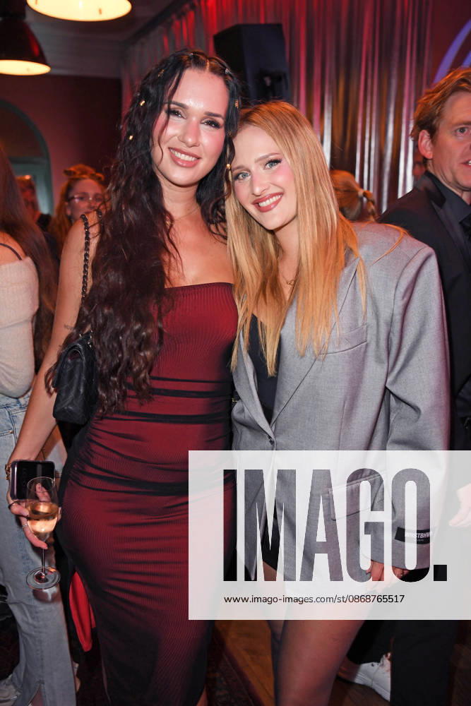 Vanessa Borck mit Freundin Lara Denona bei der COKE LIGHT EXPERIENCE X BRUCE DARNELL im Borchardt in Berlin am 06.10.2026