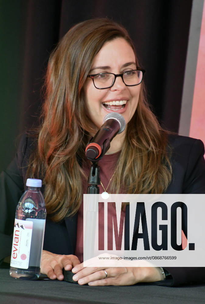 NEW YORK, NY- OCTOBER 6: Lear deBessonet at the press conference for A Few Good Men at Lincoln Center Theater in the Vivian Beaumont Theatre on October 6, 2026 in New York City.