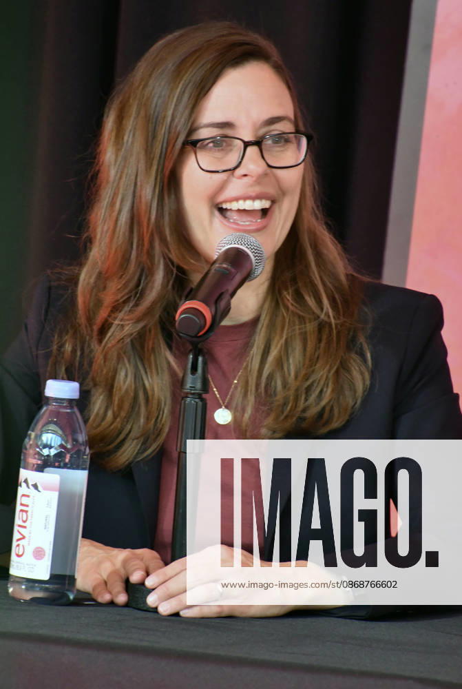 NEW YORK, NY- OCTOBER 6: Lear deBessonet at the press conference for A Few Good Men at Lincoln Center Theater in the Vivian Beaumont Theatre on October 6, 2026 in New York City.