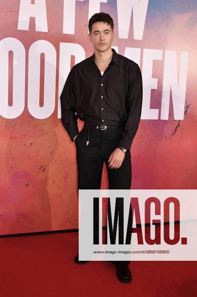 NEW YORK, NY- OCTOBER 6: Tom Blyth at the press conference for A Few Good Men at Lincoln Center Theater in the Vivian Beaumont Theatre on October 6, 2026 in New York City.