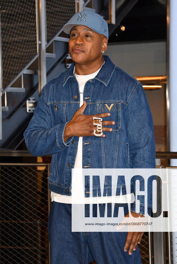 NEW YORK, NY- OCTOBER 6: LL Cool J at the Empire State Building to Celebrate the Premiere of CBS New Drama, NCIS: NEW YORK on October 6, 2026 in New York City.