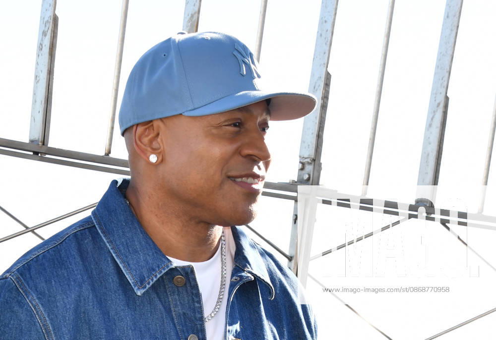NEW YORK, NY- OCTOBER 6: LL Cool J at the Empire State Building to Celebrate the Premiere of CBS New Drama, NCIS: NEW YORK on October 6, 2026 in New York City.
