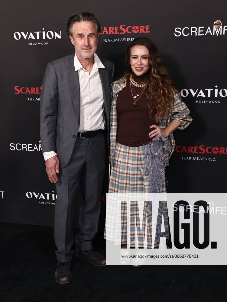 26th Annual Screamfest Horror Film Festival - Opening Night - World Premiere Of Jeremy Weiss The Night Driver David Arquette and Alyssa Milano at the 26th Annual Screamfest Horror Film Festival - Opening Night - World Premiere Of Jeremy Weiss The Night Driver held at TCL Chinese 6 Theatres at Ovation Hollywood on October 6, 2026 in Hollywood, Los Angeles, California, United States. Hollywood California United States