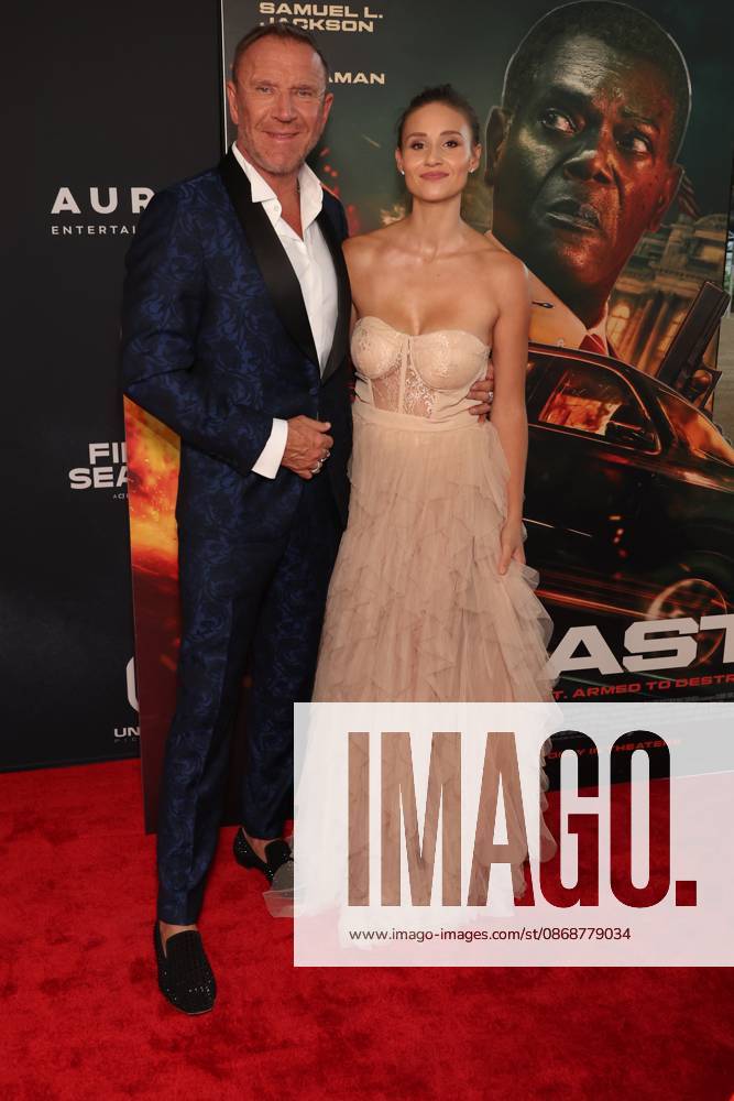 Los Angeles CA Oct 6: Renny Harlin & Johanna Harlin at the film Premiere of The Beast on October6, 2026 Credit: USA - ZUMAa123 20261006_zaa_a123_134