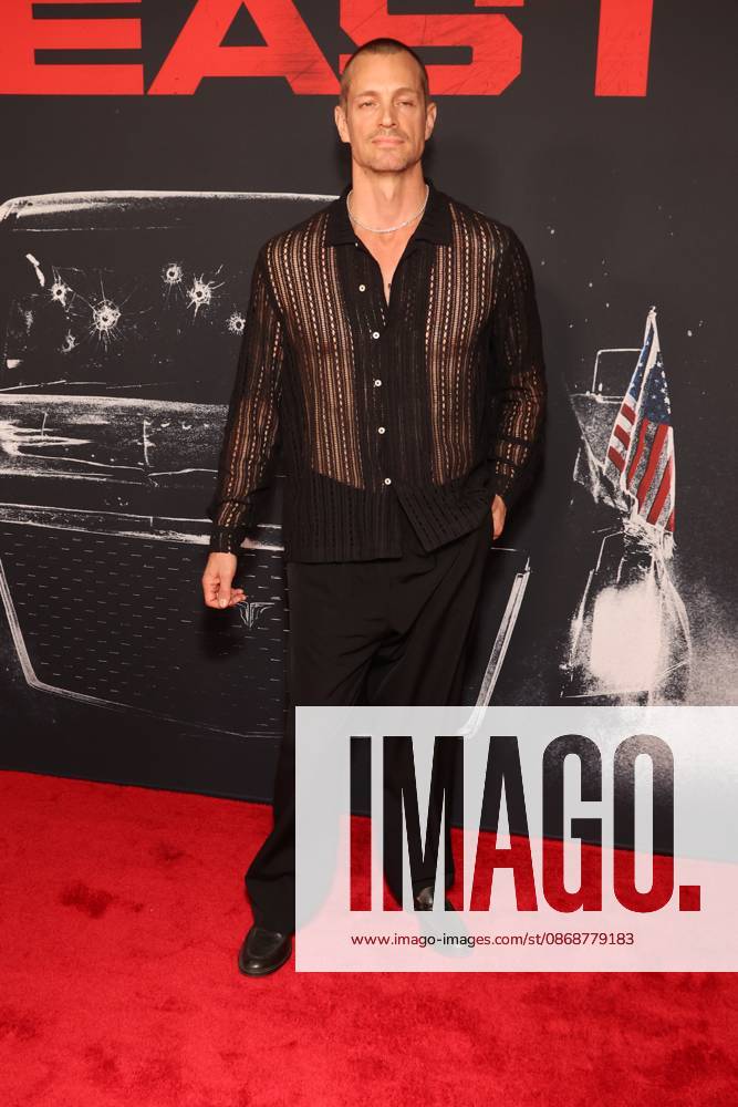 Los Angeles CA Oct 6: Joel Kinnaman at the film Premiere of The Beast on October6, 2026 Credit: USA - ZUMAa123 20261006_zaa_a123_137