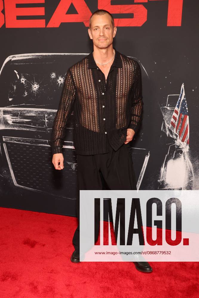 Los Angeles CA Oct 6: Joel Kinnaman at the film Premiere of The Beast on October6, 2026 Credit: USA - ZUMAa123 20261006_zaa_a123_142