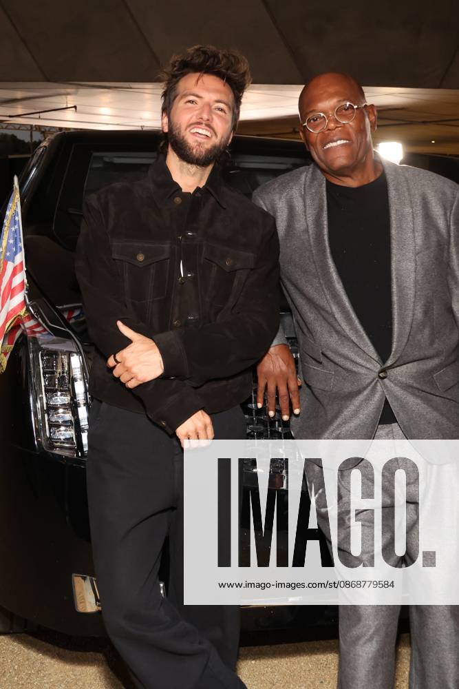 Los Angeles CA Oct 6: Guy Burnet and Samuel L. Jackson at the film Premiere of The Beast on October6, 2026 Credit: USA - ZUMAa123 20261006_zaa_a123_149
