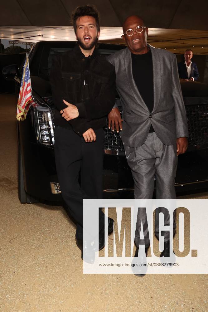 Los Angeles CA Oct 6: Guy Burnet and Samuel L. Jackson at the film Premiere of The Beast on October6, 2026 Credit: USA - ZUMAa123 20261006_zaa_a123_201
