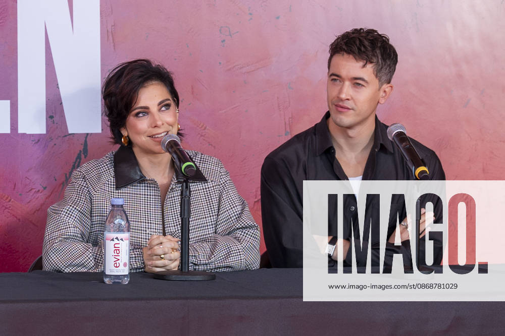 KRYSTA RODRIGUEZ and TOM BLYTH attend a press conference for A Few Good Men on Broadway at the Vivian Beaumont Theater at Lincoln Center in New York. 6 October 2026 New York USA - ZUMAa265 20261006_zep_a265_003
