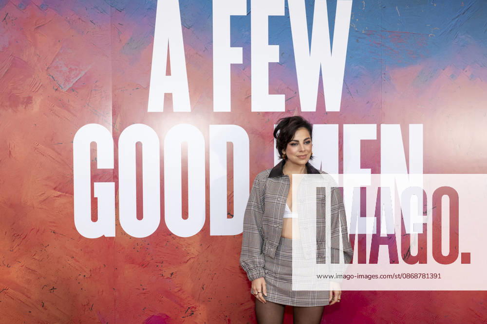 KRYSTA RODRIGUEZ attends a press conference for A Few Good Men on Broadway at the Vivian Beaumont Theater at Lincoln Center in New York. 6 October 2026 New York USA - ZUMAa265 20261006_zep_a265_032