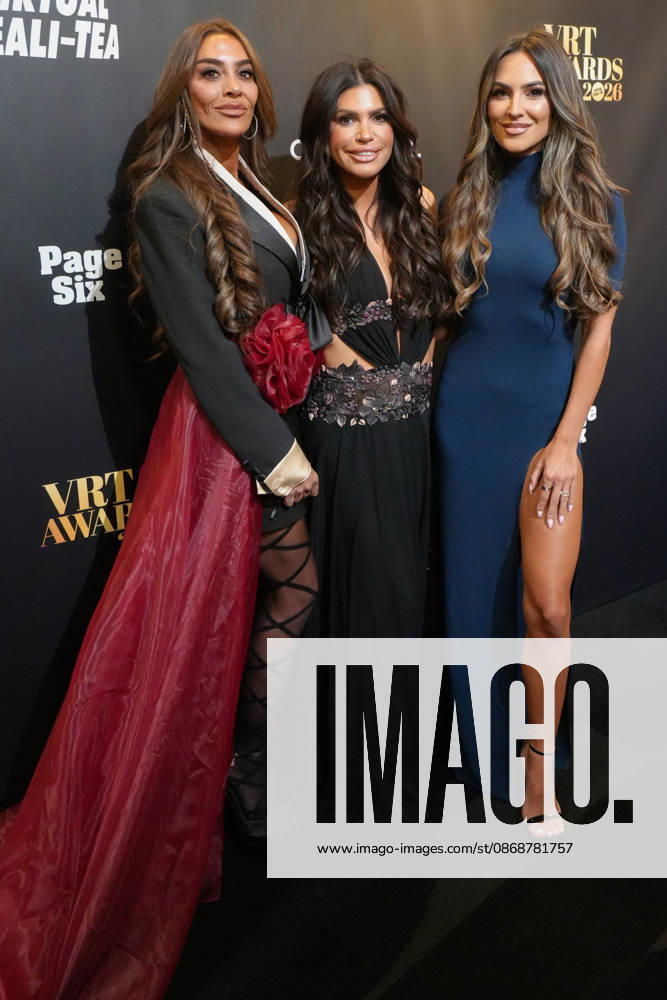 Liz McGraw, from left, Jo-Ellen Tiberi, and Kelsey Swanson attends Page Six s Virtual Reali-Tea Awards at The Edison Ballroom on Tuesday, October 6, 2026, in New York City. NYP202610065013 STEPHANIxSPINDEL