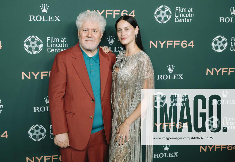 Pedro Almodovar and Milena Smit attend the 64th New York Film Festival Pedro Almodovarâ€⠢s Bitter Christmas U.S. Premiere. Held at Alice Tully Hall at Lincoln Center in New York. Dinara Khairova Zuma Press. October 6, 2026. Brooklyn United States - ZUMAp281 20261006_zea_p281_001