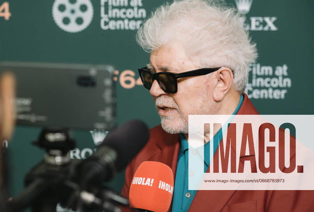 Pedro Almodovar attends the 64th New York Film Festival Pedro Almodovarâ€⠢s Bitter Christmas U.S. Premiere. Held at Alice Tully Hall at Lincoln Center in New York. Dinara Khairova Zuma Press. October 6, 2026. Brooklyn United States - ZUMAp281 20261006_zea_p281_015