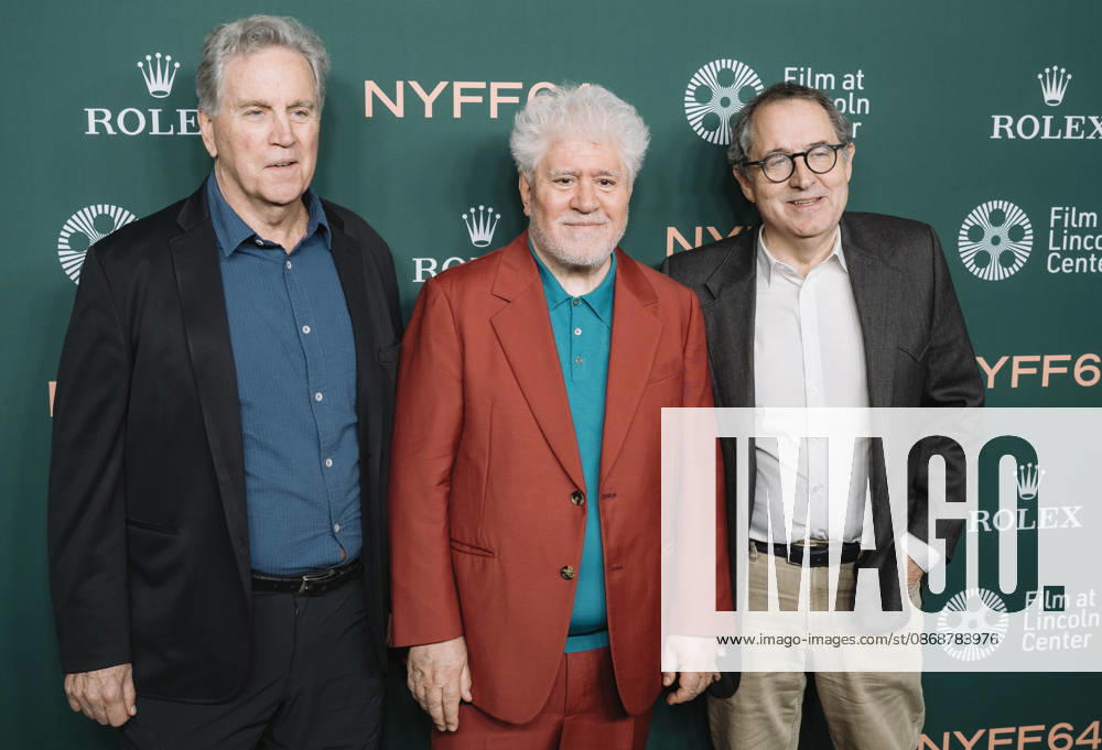 Tom Bernard and Michael Barker attend the 64th New York Film Festival Pedro AlmodovarÃ¢â‚¬â ¢s Bitter Christmas U.S. Premiere. Held at Alice Tully Hall at Lincoln Center in New York. Dinara Khairova Zuma Press. October 6, 2026. Brooklyn United States - ZUMAp281 20261006_zea_p281_018