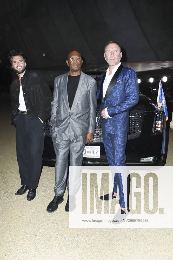 Samuel L. Jackson, Renny Harlin, Guy Burnett at arrivals for THE BEAST Premiere, Academy Museum of Motion Pictures, Los Angeles, CA, October 06, 2026. Photo By: Elizabeth Goodenough Everett Collection THE BEAST Premiere PUBLICATIONXNOTxINxCANxCHNxFRAxITAxJPNxNORxPOLxRUSxESPxUKxUSA