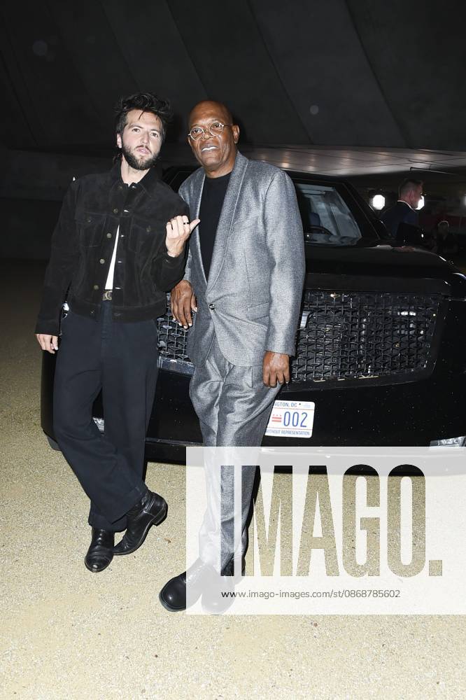 Guy Burnet, Samuel L. Jackson at arrivals for THE BEAST Premiere, Academy Museum of Motion Pictures, Los Angeles, CA, October 06, 2026. Photo By: Elizabeth Goodenough Everett Collection THE BEAST Premiere PUBLICATIONXNOTxINxCANxCHNxFRAxITAxJPNxNORxPOLxRUSxESPxUKxUSA