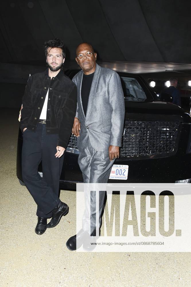 Guy Burnet, Samuel L. Jackson at arrivals for THE BEAST Premiere, Academy Museum of Motion Pictures, Los Angeles, CA, October 06, 2026. Photo By: Elizabeth Goodenough Everett Collection THE BEAST Premiere PUBLICATIONXNOTxINxCANxCHNxFRAxITAxJPNxNORxPOLxRUSxESPxUKxUSA