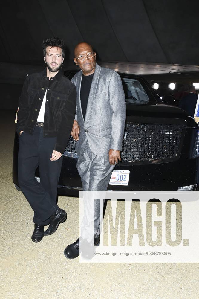 Guy Burnet, Samuel L. Jackson at arrivals for THE BEAST Premiere, Academy Museum of Motion Pictures, Los Angeles, CA, October 06, 2026. Photo By: Elizabeth Goodenough Everett Collection THE BEAST Premiere PUBLICATIONXNOTxINxCANxCHNxFRAxITAxJPNxNORxPOLxRUSxESPxUKxUSA