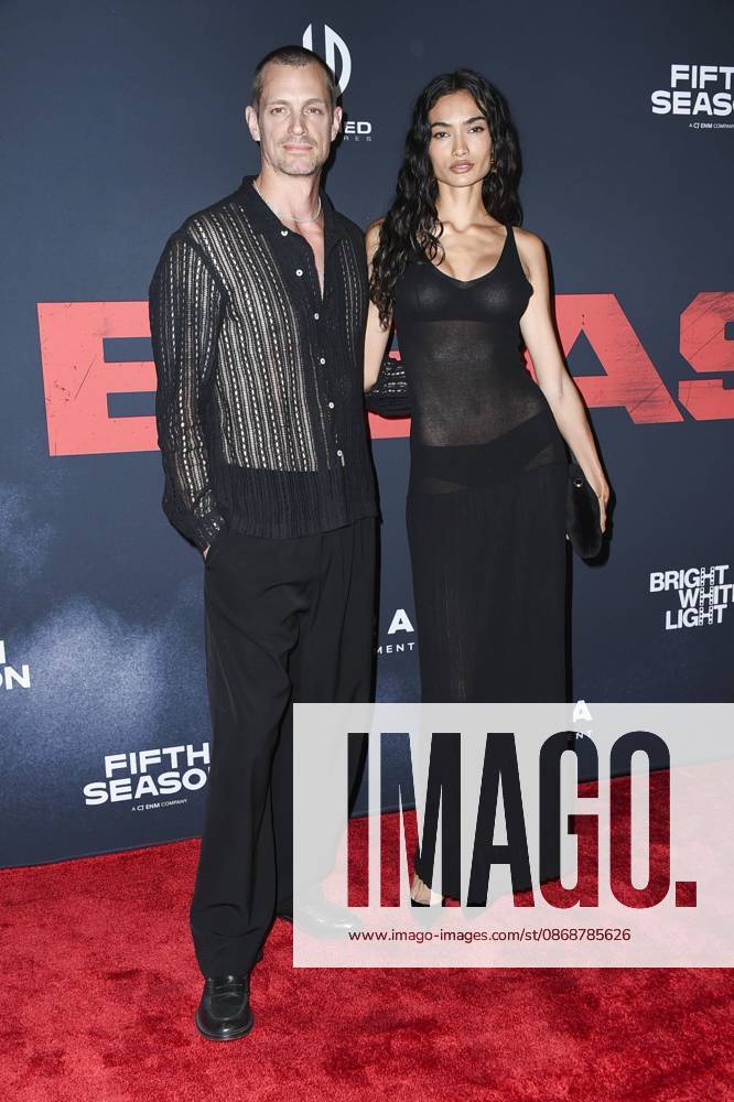 Joel Kinnaman, Kelly Gale at arrivals for THE BEAST Premiere, Academy Museum of Motion Pictures, Los Angeles, CA, October 06, 2026. Photo By: Elizabeth Goodenough Everett Collection THE BEAST Premiere PUBLICATIONXNOTxINxCANxCHNxFRAxITAxJPNxNORxPOLxRUSxESPxUKxUSA