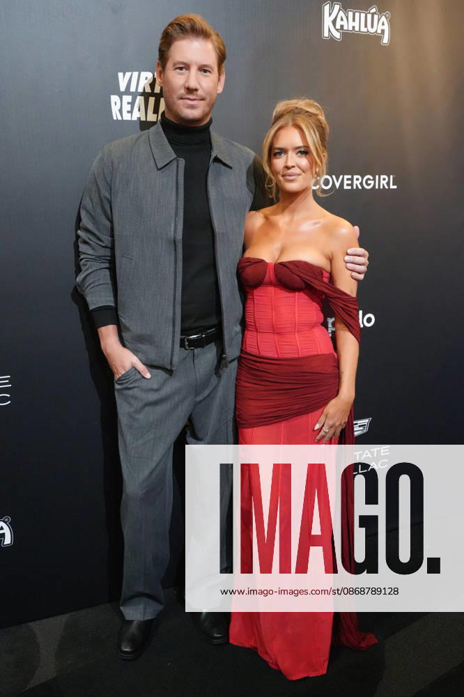 Austen Kroll, left, and Salley Carson attend Page Six s Virtual Reali-Tea Awards at The Edison Ballroom on Tuesday, October 6, 2026, in New York City. NYP202610065018 STEPHANIxSPINDEL