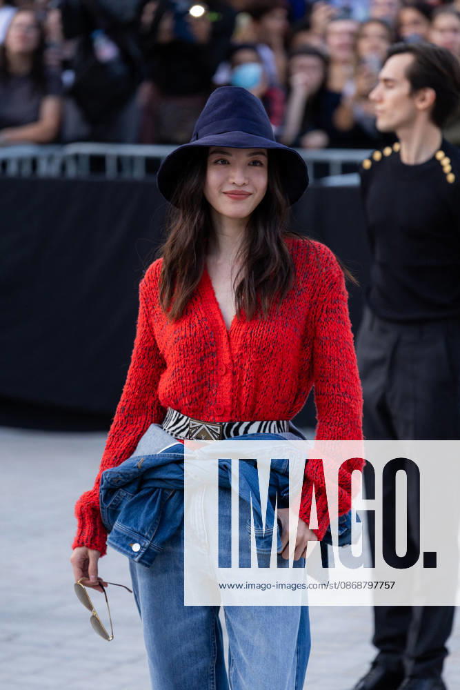 Elaine Zhong at the Louis Vuitton Women s Ready-to-Wear Spring Summer 2026 Collection fashion show during Paris Fashion Week, October 6, 2026 Florian Lavielle Bestimage Celebrities at the Louis Vuitton Women’s Ready-to-Wear Spring Summer 2026 Collection fashion show during Paris Fashion Week on October 6, 2026, Paris, France