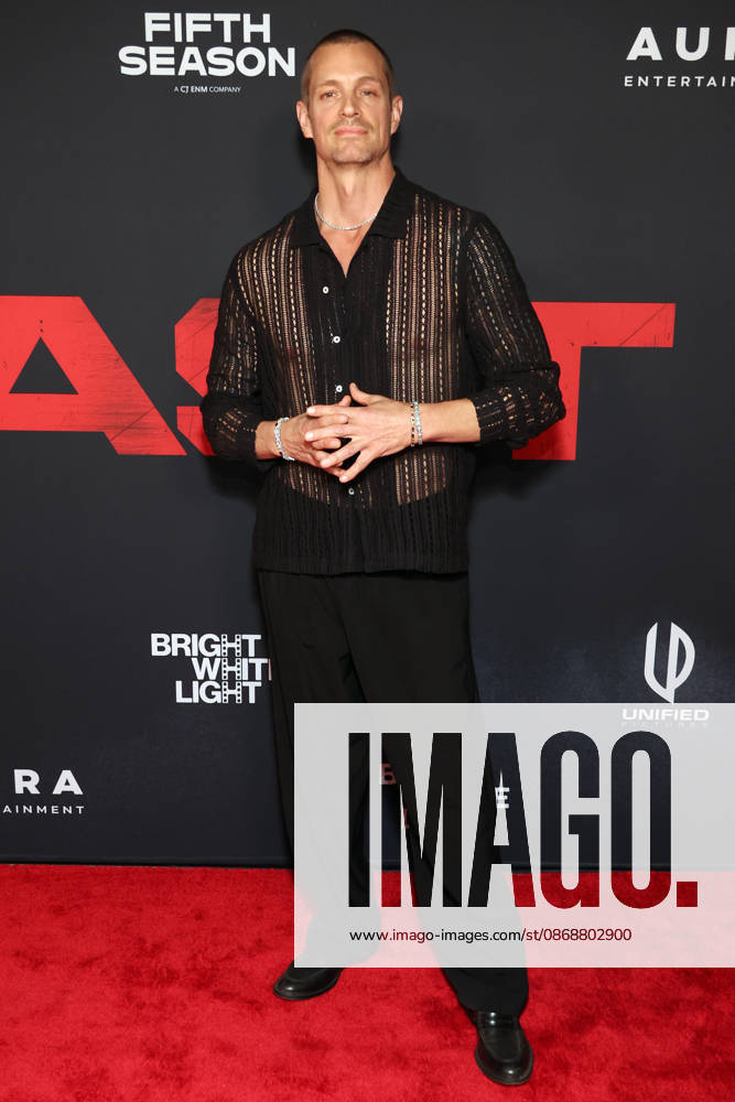 Inside arrivals for the Los Angeles premiere of The Beast at the Academy Museum of Motion Pictures Featuring: Joel Kinnaman Where: Los Angeles, California, United States When: 07 Oct 2026 Credit: Faye s Vision Cover Images . NOT FOR USE BY NEWSPAPERS BASED IN THE UK.