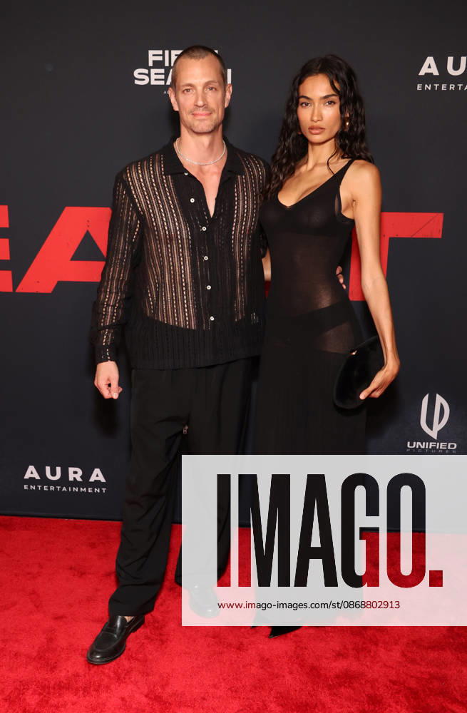 Inside arrivals for the Los Angeles premiere of The Beast at the Academy Museum of Motion Pictures Featuring: Joel Kinnaman, Kelly Gale Where: Los Angeles, California, United States When: 07 Oct 2026 Credit: Faye s Vision Cover Images . NOT FOR USE BY NEWSPAPERS BASED IN THE UK.