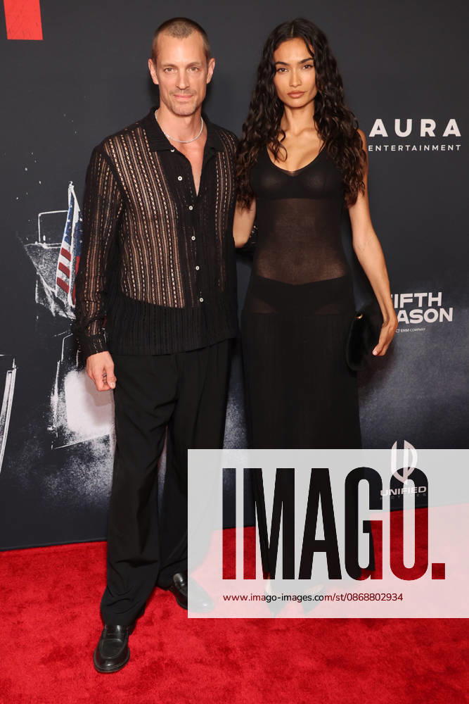 Inside arrivals for the Los Angeles premiere of The Beast at the Academy Museum of Motion Pictures Featuring: Joel Kinnaman, Kelly Gale Where: Los Angeles, California, United States When: 07 Oct 2026 Credit: Faye s Vision Cover Images . NOT FOR USE BY NEWSPAPERS BASED IN THE UK.