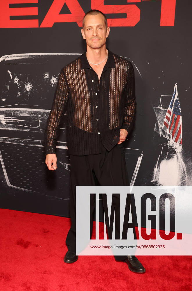 Inside arrivals for the Los Angeles premiere of The Beast at the Academy Museum of Motion Pictures Featuring: Joel Kinnaman Where: Los Angeles, California, United States When: 07 Oct 2026 Credit: Faye s Vision Cover Images . NOT FOR USE BY NEWSPAPERS BASED IN THE UK.